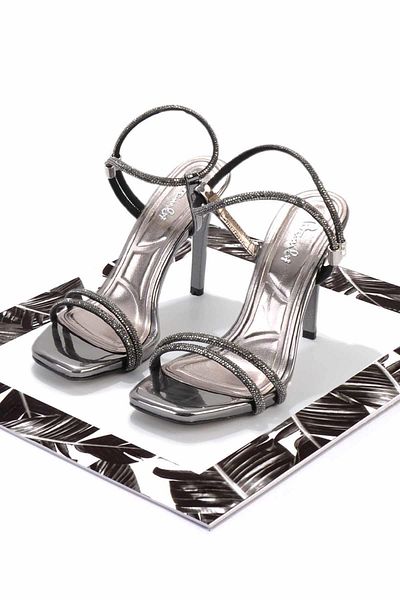 Bambi Platinum Mirror Damen-Abendschuhe K 05842300239