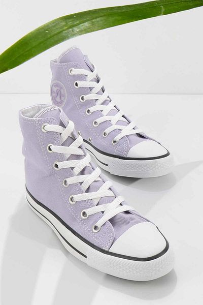 Bambi Lila Leinen Freizeitschuhe für Damen K01688010418