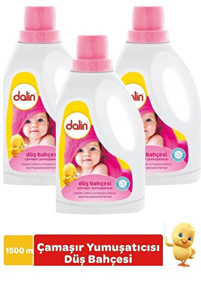 Dalin ÇAMAŞIR YUMUŞATICI DÜŞ BAHÇESİ 1500ML 3 ADET