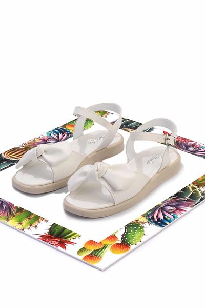 Bambi White Women's Sandal K05875101009