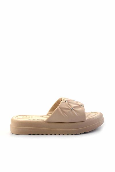 Bambi Beige Women's Slippers K04319540609
