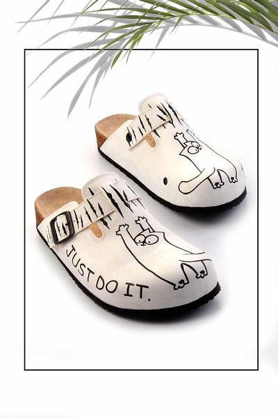 Bambi White Women's Slippers K04468000809