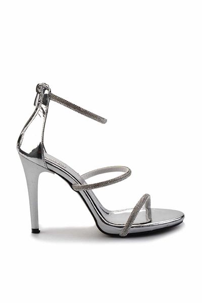 Bambi Lame Mirror Damen-Abendschuhe K 01426800139