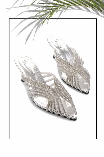 Bambi Silver Stone Women's Slippers K 04026200087