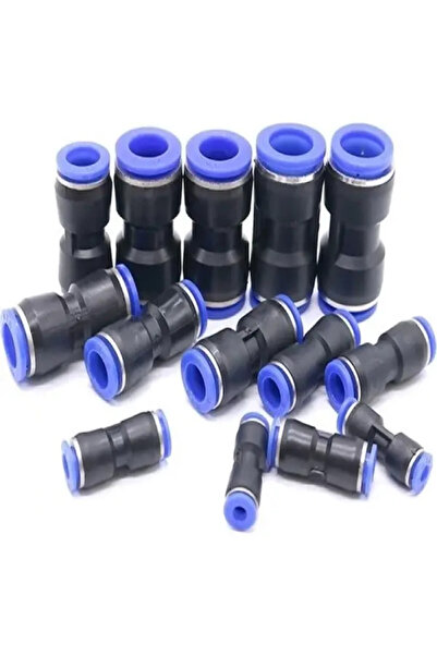 Universal Pnömatik Nipel 8-8 Mm Hava Jakı Paketlerde 5 adet bulunmakta