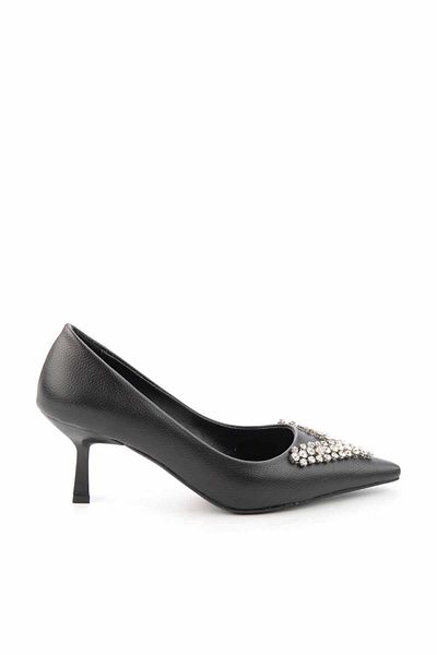 Bambi Pantofi clasici cu toc pentru femei negre K 01840062009
