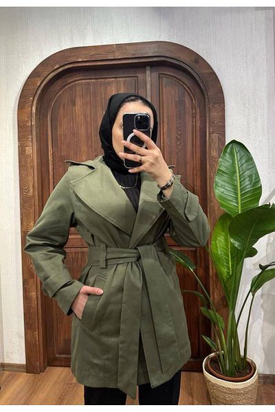 TANISA Niya Short Trench Coat Tns-4444