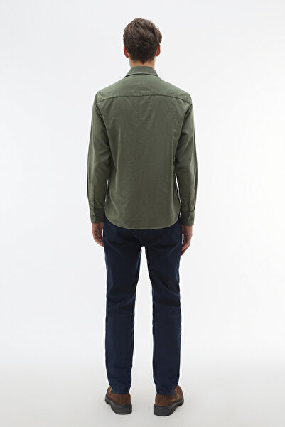 Mudo REGULAR FIT KADİFE UZUN KOLLU GÖMLEK