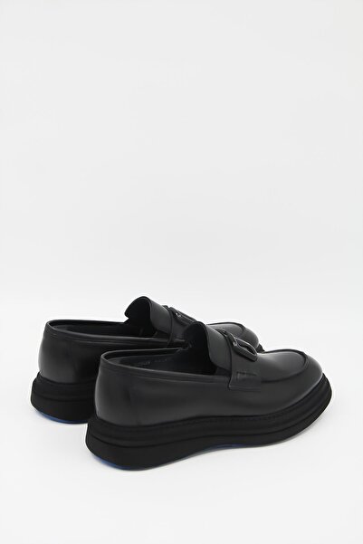 LUCIANO BELLINI C22805 Erkek Loafer Ayakkabı - Siyah