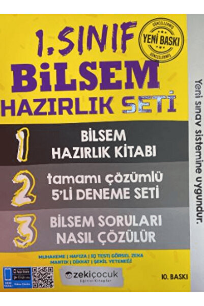 Zeki Çocuk Yayınları 1. Sınıf Bilsem Hazırlık Seti / Kolektif / Zekiçocuk Eği...