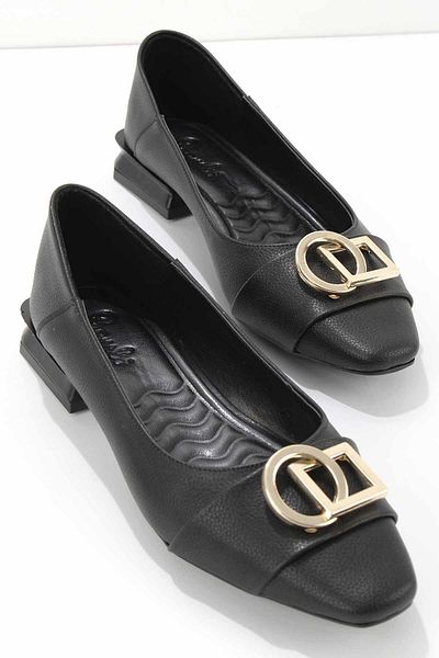 Bambi Pantofi clasici cu toc pentru femei negre K 01189260209