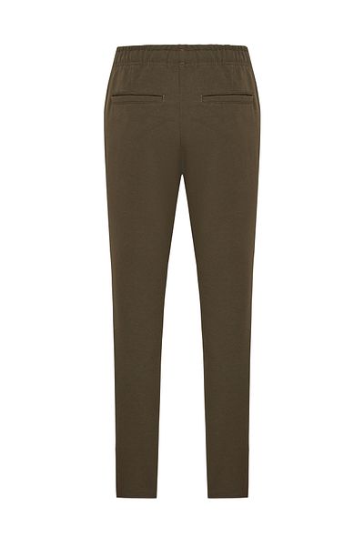Mudo Straight Fit Elastic Waist Pants