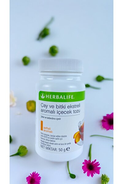Herbalife Gönderi Bitkisel Şeftali Aromalı 51 gr Çay 2 Adet Full Set 102 gr