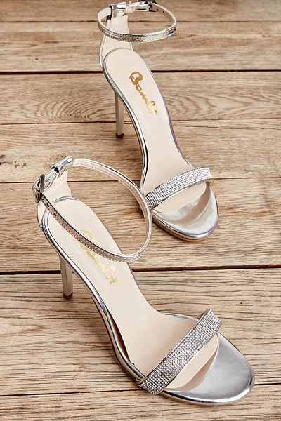 Bambi Lame Damen Abendschuhe K01527008039