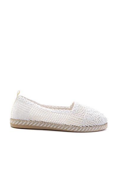 Bambi Weiße Espadrilles für Damen K01823012016