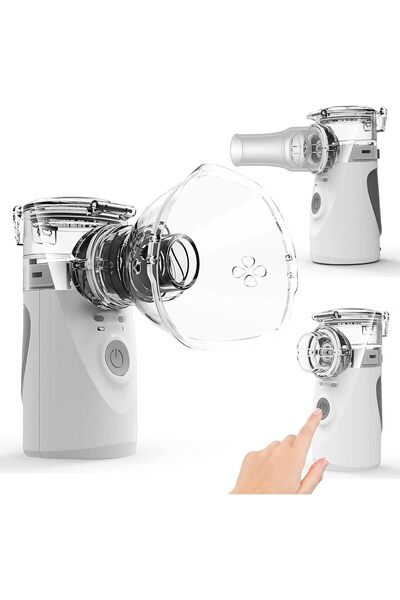 Arabest Ultrasonic Portable Nebulizer, Nebulizer Machine, Battery-Operated Nebulizer of Cool Mist