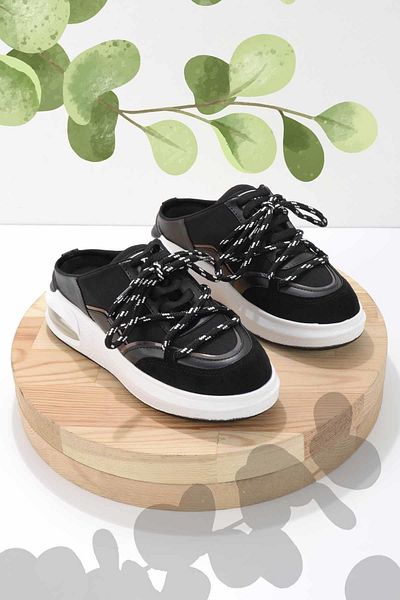 Bambi Women's Black Sneakers K04212022509