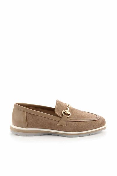 Bambi Γυναικεία Loafer Παπούτσια Mink Suede K 01225090202