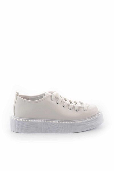 Bambi Weiße Freizeitschuhe für Damen K 01154050509