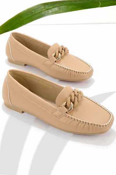 Bambi Camel Damen Loafer Schuhe K 01542166509