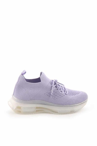 Bambi Lila Strick-Damen-Sneaker K 01718005482
