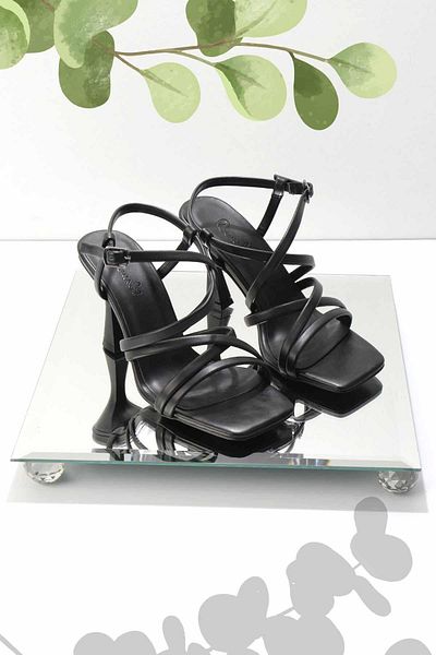 Bambi Pantofi clasici cu toc pentru femei negre K 05124011309
