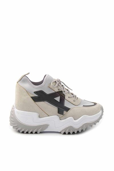Bambi Grau Stretch Damen Sneaker K 01970004217