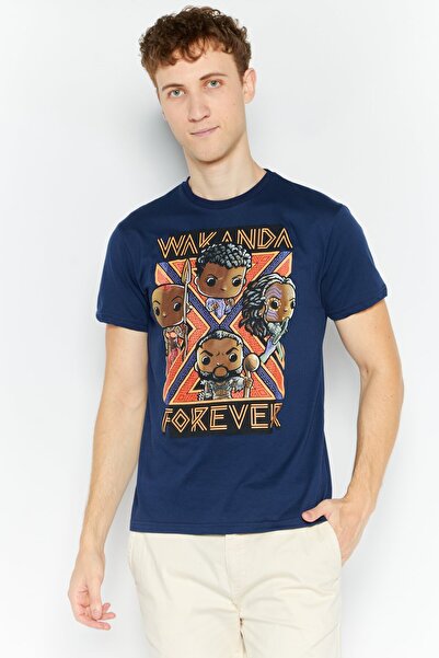 Funko Μπλουζάκι Boxed Tee: Μαύρος Πάνθηρας Ουακάντα Φόρεβερ (S)