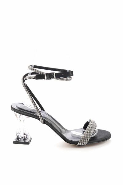 Bambi Schwarze klassische Damenschuhe mit Absatz K 05687031109