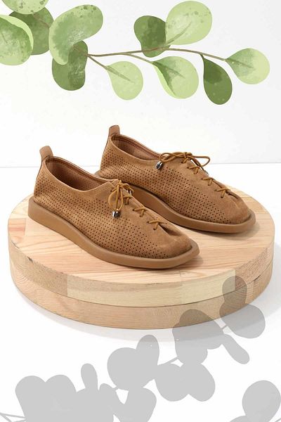 Bambi Tan Suede Dámská Neformální obuv K01225603002