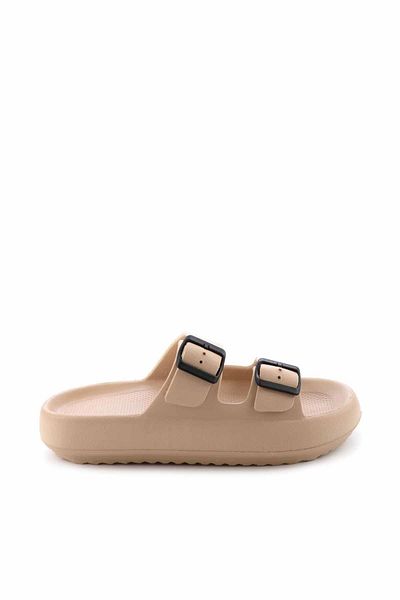Bambi Beige Gel Women's Slippers K04740320359