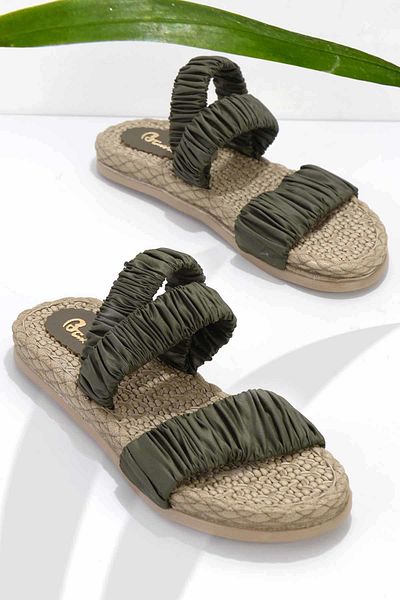Bambi Khaki Women's Sandals K05682020167