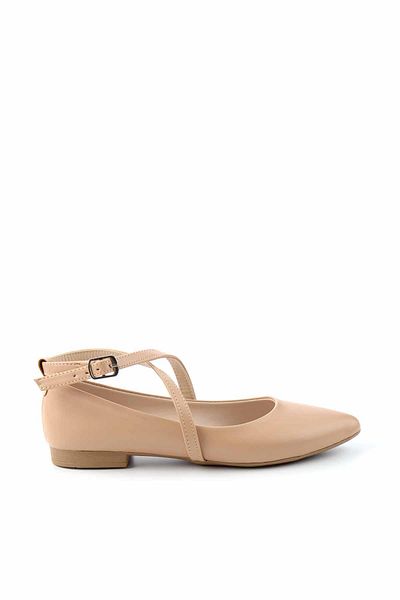 Bambi Nude Women's Ballerinas K01257060409