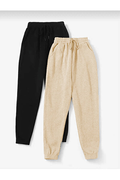 ALTIN DİKİŞ Σετ φούτερ με ψηλόμεσο ελαστικό πόδι - 2 PCS Sportwear Company