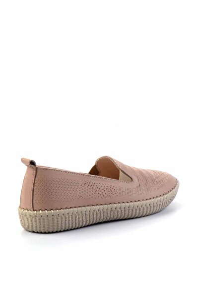 Bambi Γυναικείες μπαλαρίνες Mink από γνήσιο δέρμα K 01462025103