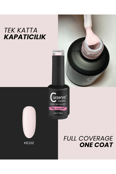 CURPERYO COSMETİC Curperyo 15 ml Kalıcı Oje French Pempe