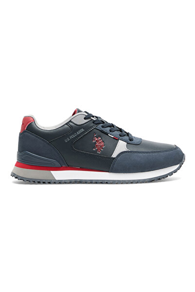 U.S. Polo Assn. Men's Casual Lace-Up Sneakers, Lightweight Shoes for Everyday...