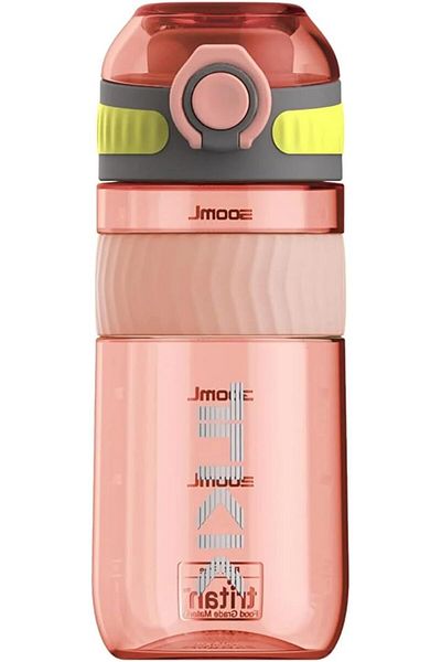 STOREMAX Bystoreby 550ml Lockable Lid Comfortable Drinking Carry Tritan Sports Flask with Handle (Pink) Newdesi