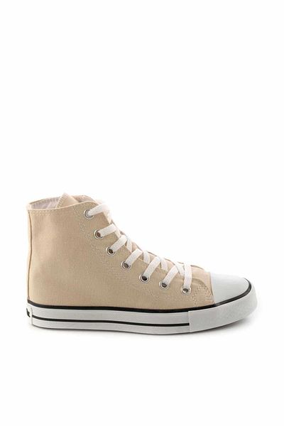 Bambi Beige Leinen Freizeitschuhe für Damen K01688010418
