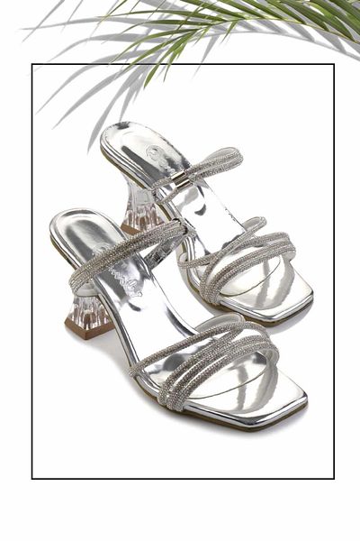Bambi Lame Mirror Damen-Abendschuhe K 05994070739