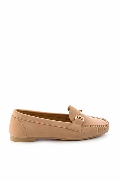 Bambi Camel Nubuck Damen Loafer Schuhe K 01542166201