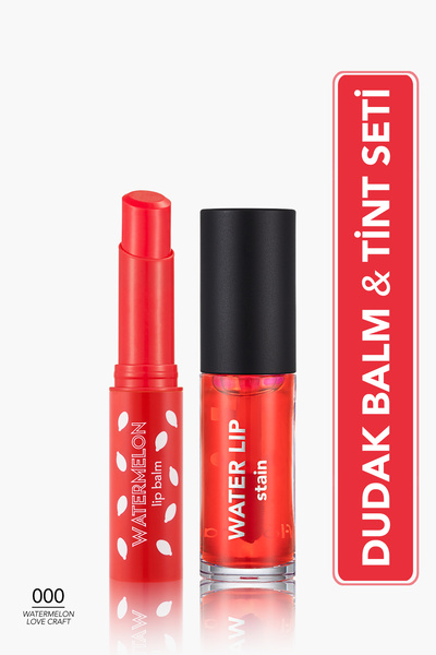 Flormar Meyve Özleriyle Renkli Dudaklar 2'li Lip Balm&Tint Seti
