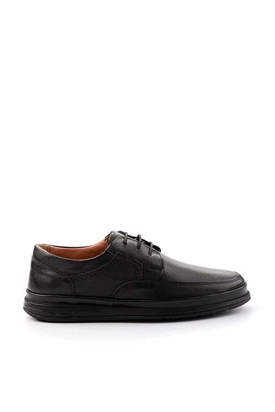 Bambi Black Genuine Leather Men's Casual Shoes E01440061603