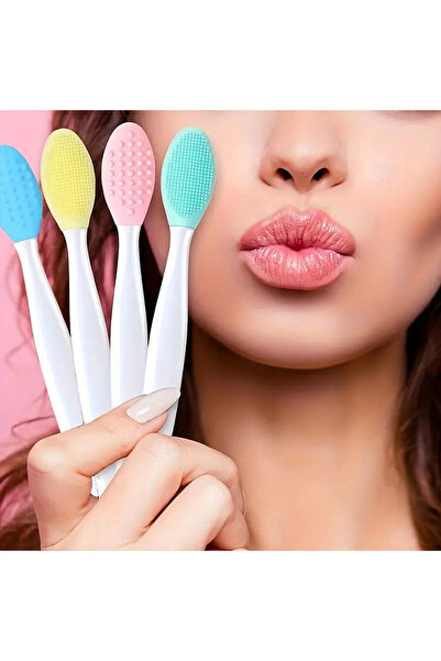 ucuzakapinda Dudak Burun Yüz Temizleme Peeling Fırçası Gözenek Siyah Nokta Te...