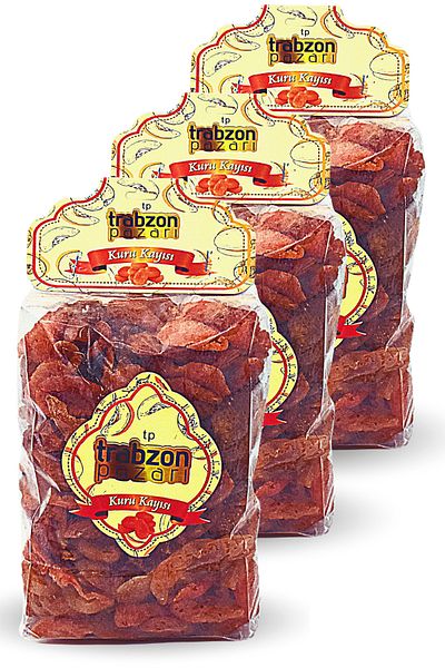 TRABZON PAZARI Native Malatya Jumbo Leaf, Compostoluk Apricot 3X300 g
