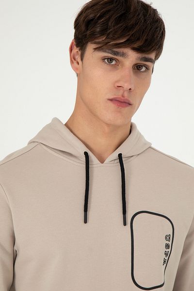 U.S. Polo Assn. Men's Stone Sweatshirt 50293310 -Vr049