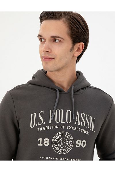 U.S. Polo Assn. Men's Anthracite Sweatshirt 50293446 -Vr006