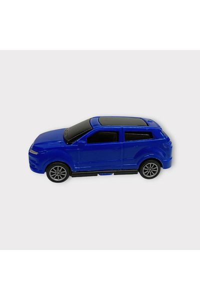 Angoravi Pull and Drop Cars 10 Cm - Blue Hatchback