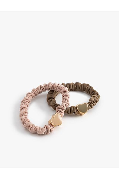 Koton Heart Rubber Buckle Set
