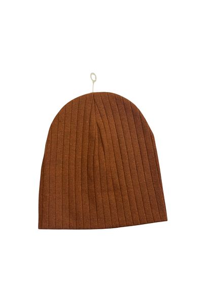 AYGÜN Unisex Plain Striped and Ribbed Beret